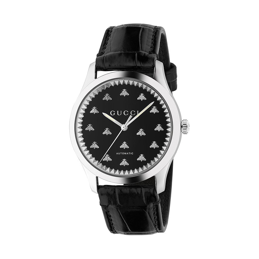 2. Chance - Gucci Herrenuhr YA126380, Herren, Edelstahl, Automatik, analog