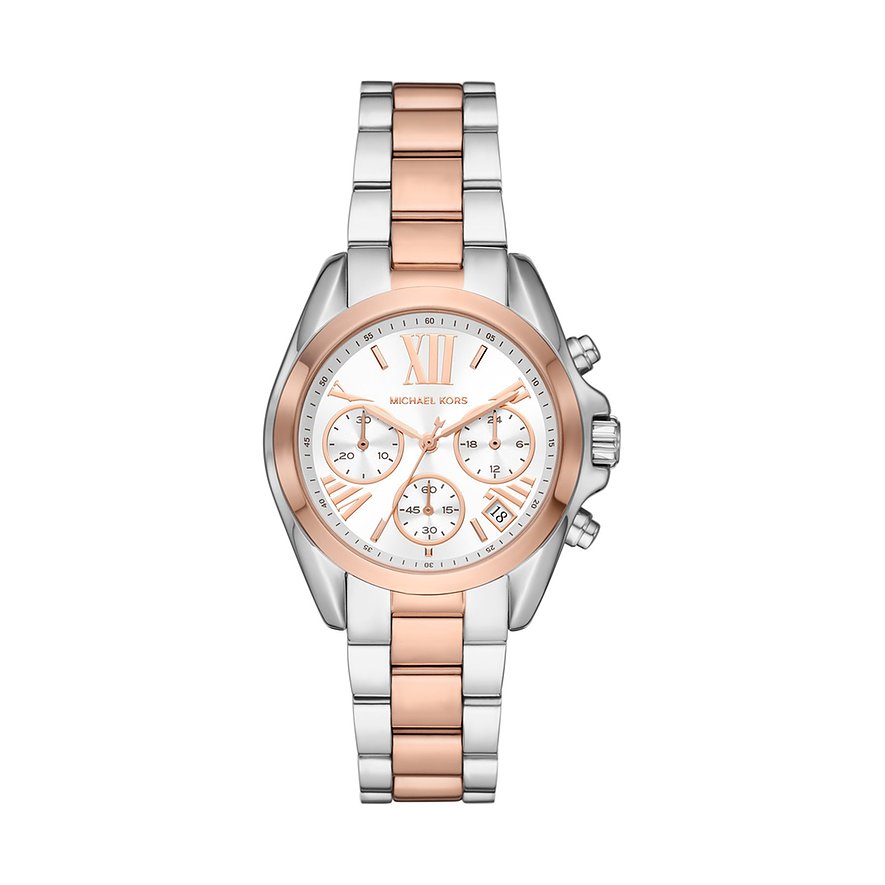 2. Chance - Michael Kors Chronograph MK7258, Damen, Edelstahl, Armband: Edelstahl, Quarz, analog