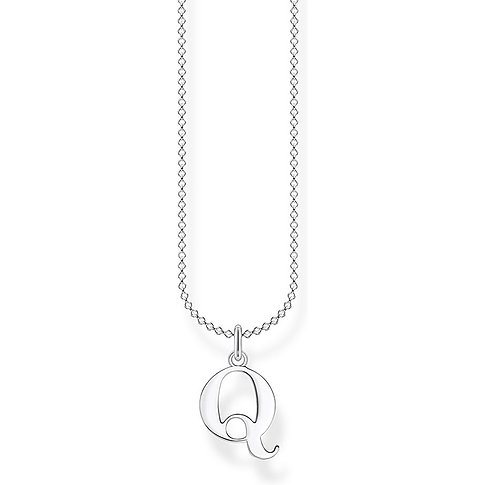Thomas Sabo Halsschmuck aus 925er Silber, Buchstabe Q.