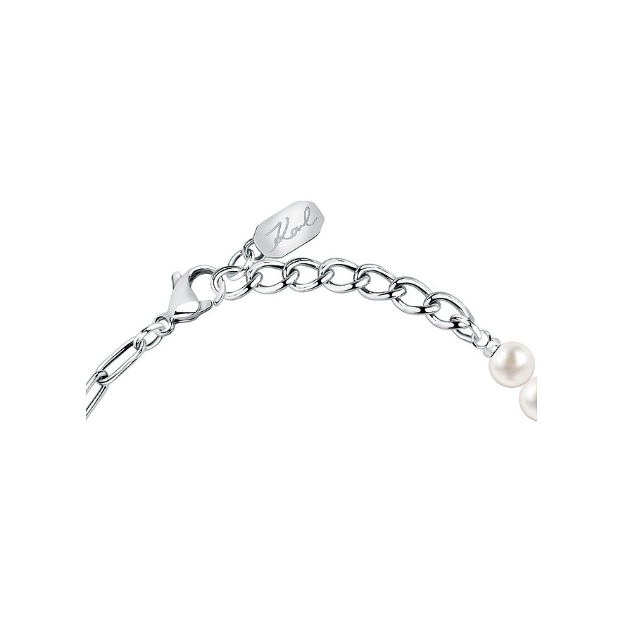 Thumbnail - Karl Lagerfeld Armband Pearl KLAYR08 Edelstahl