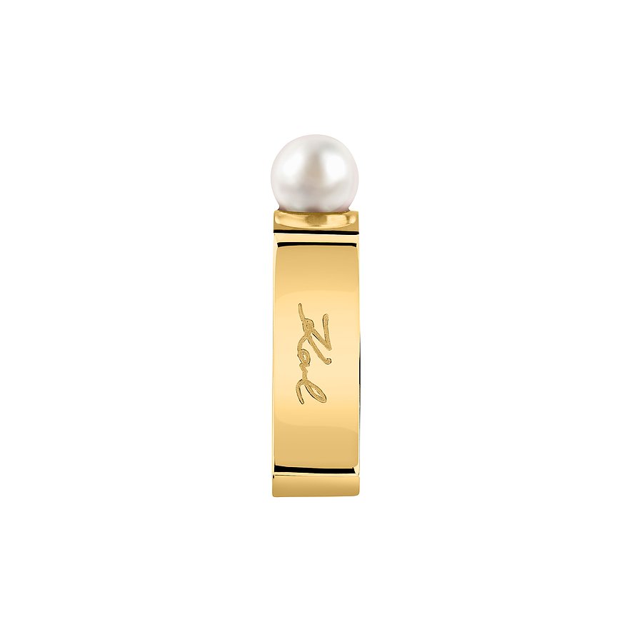 Thumbnail - Karl Lagerfeld Damenring Pearl KLAYR16012 Edelstahl