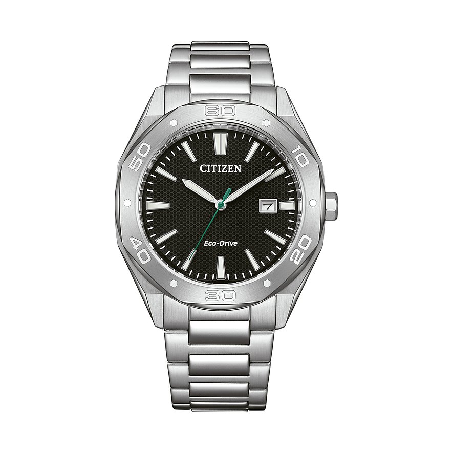 Citizen Herrenuhr Sport BM7631-52E, Herren, Edelstahl, Armband: Edelstahl, Quarz, analog