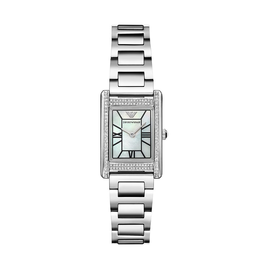 2. Chance - Emporio Armani Damenuhr AR11625, Damen, Edelstahl, Armband: Edelstahl, Quarz, analog