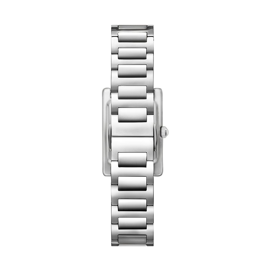 Emporio Armani Damenuhr mit Edelstahlgehäuse und Gliederarmband.