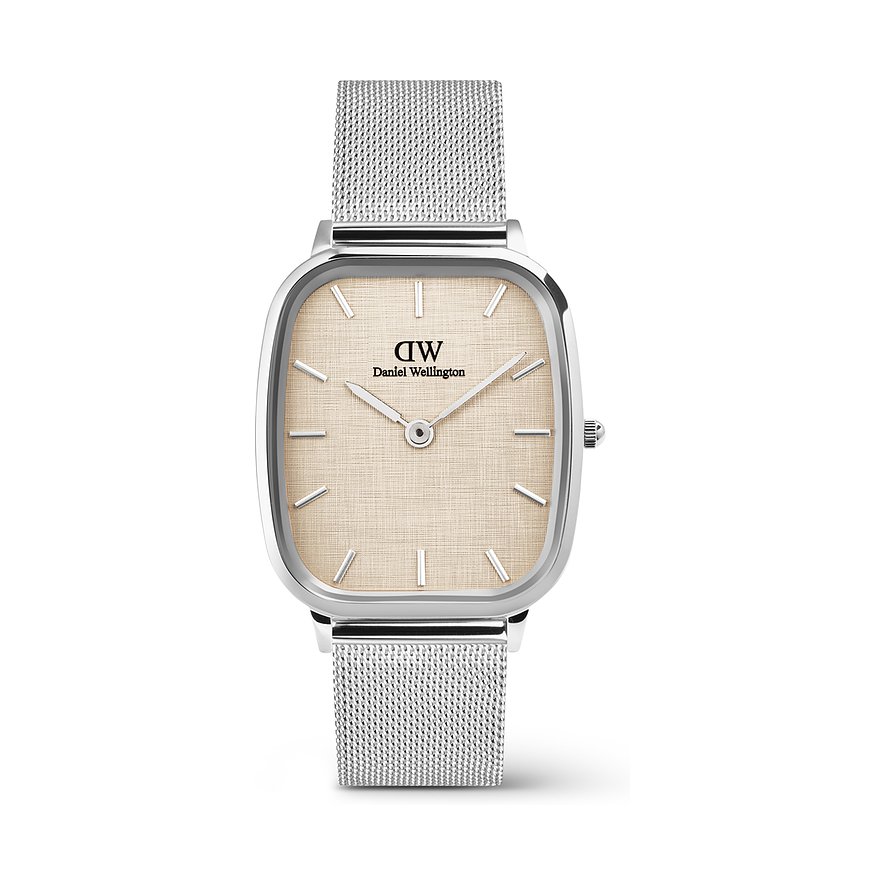 Daniel Wellington Herrenuhr Marlon DW.DW00100814, Herren, Edelstahl, Armband: Edelstahl, Quarz, analog