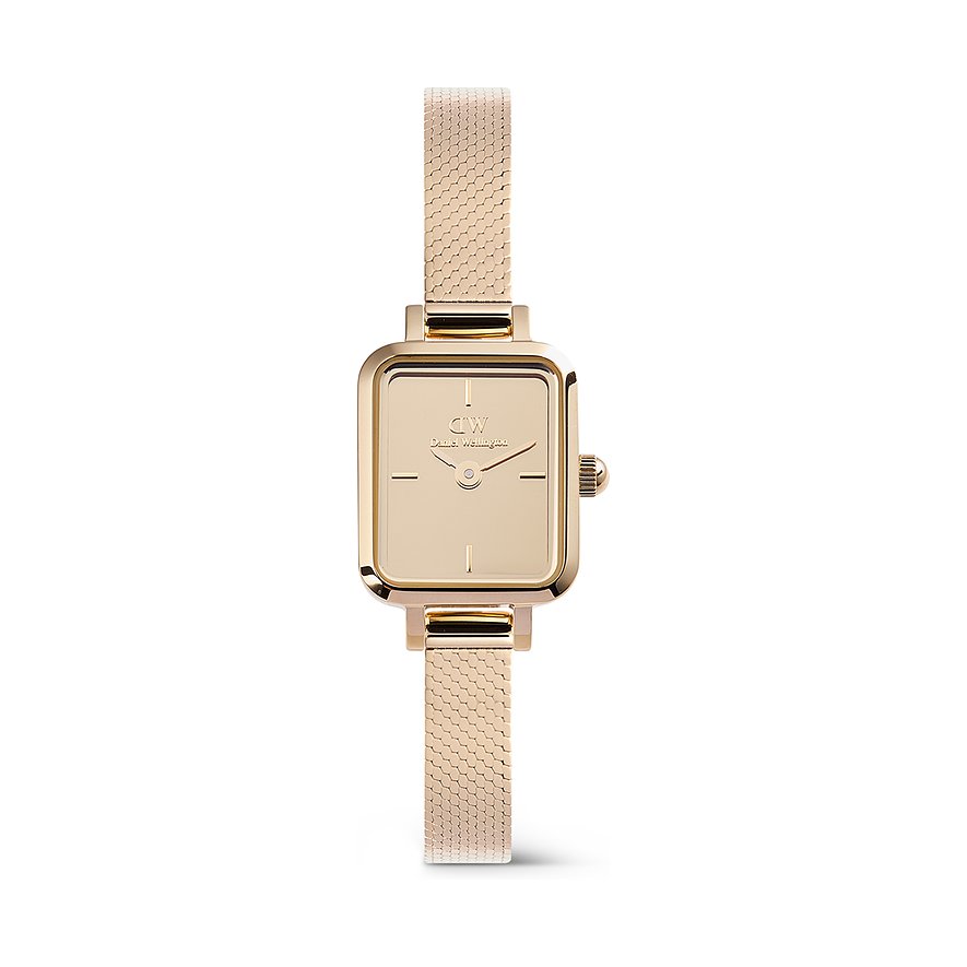 Daniel Wellington Damenuhr Reflection DW.DW00100799, Damen, Edelstahl, Armband: Edelstahl, PVD beschichtet, Quarz, analog