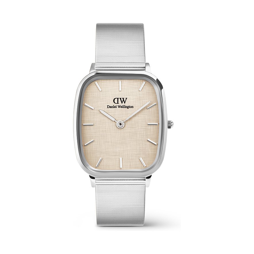 Daniel Wellington Herrenuhr Marlon DW.DW00100812, Herren, Edelstahl, Armband: Edelstahl, Quarz, analog