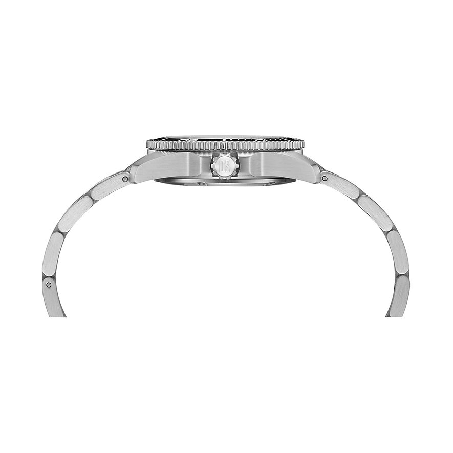 Certina Damenuhr mit Edelstahlgehäuse und Gliederarmband.