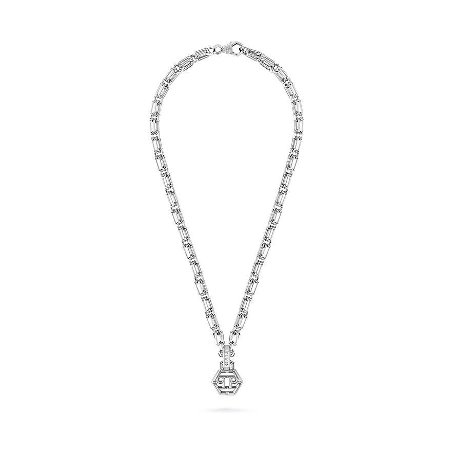 2. Chance - Philipp Plein Kette PJ9EA04NU, Herren, Edelstahl, recycelt, silber