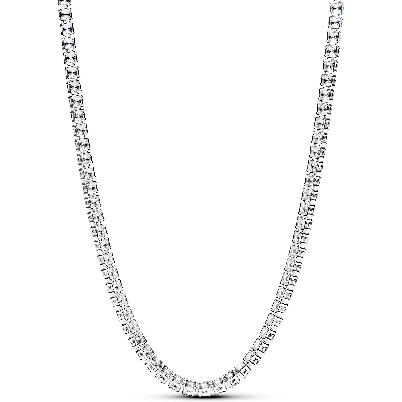 Pandora Halskette aus 925er Silber mit Zirkonia.