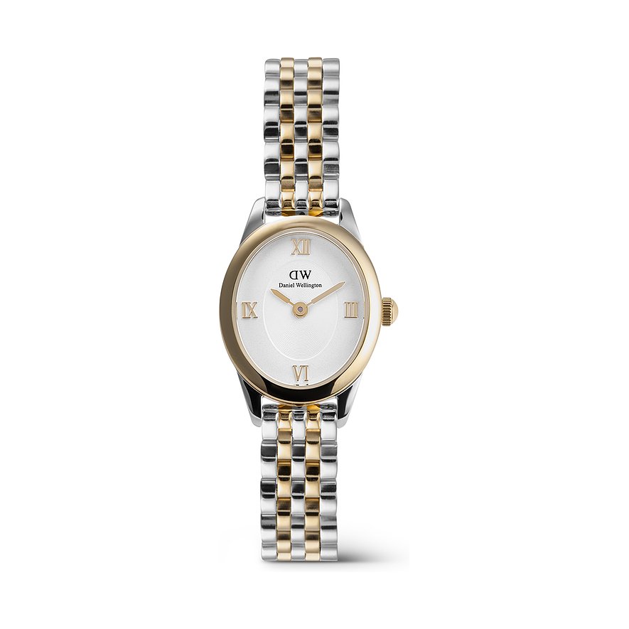 Daniel Wellington Damenuhr Ophelia Mini DW.DW00100811, Damen, Edelstahl, Armband: Edelstahl, PVD beschichtet, Quarz, analog