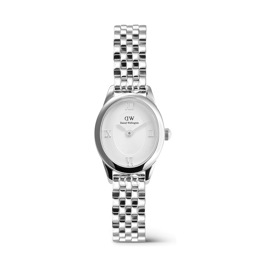 Daniel Wellington Damenuhr Ophelia Mini DW.DW00100808, Damen, Edelstahl, Armband: Edelstahl, Quarz, analog