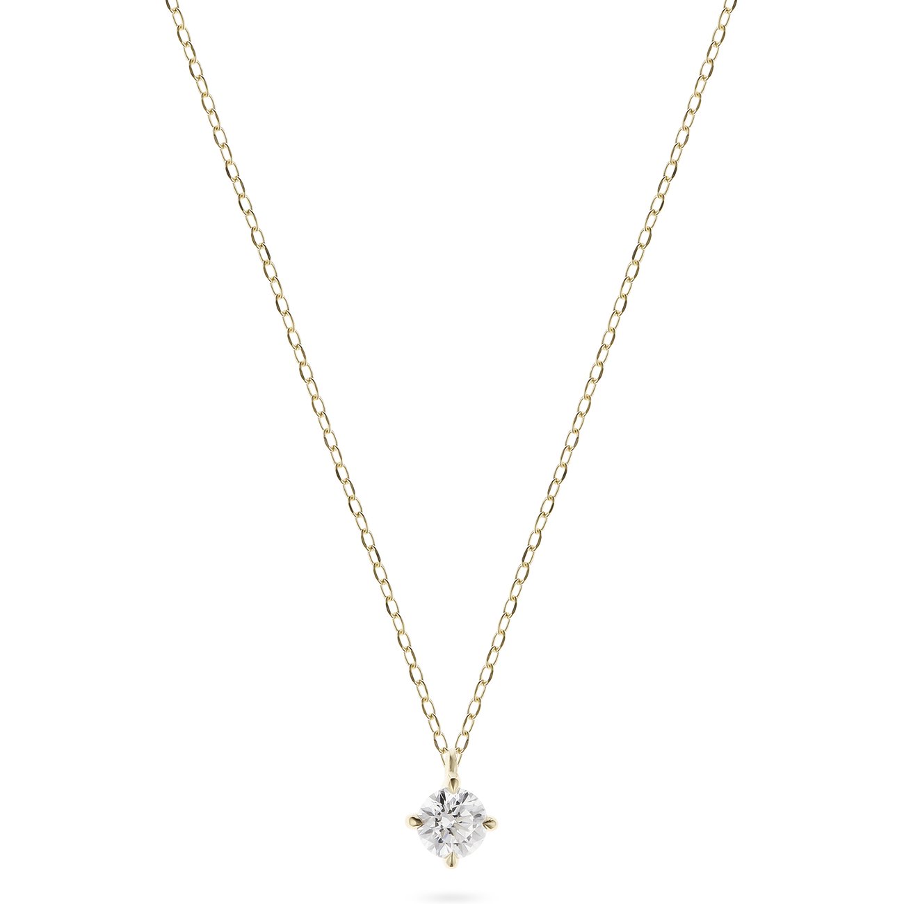 CHRIST Halsschmuck aus 585 Gelbgold mit Diamant.