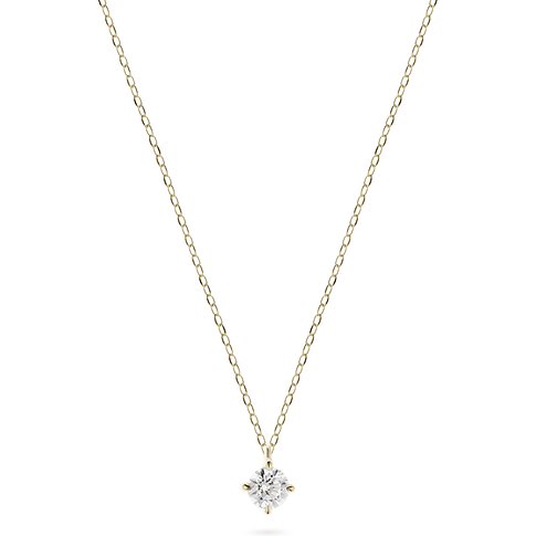 CHRIST Halsschmuck aus 585 Gelbgold mit Diamant.