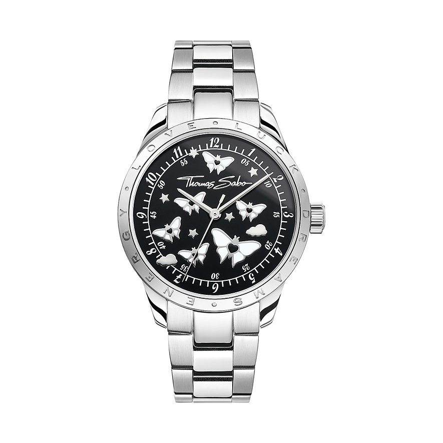 Thomas Sabo Dameshorloge Sterling Silver WA0432-201-203-34 MM