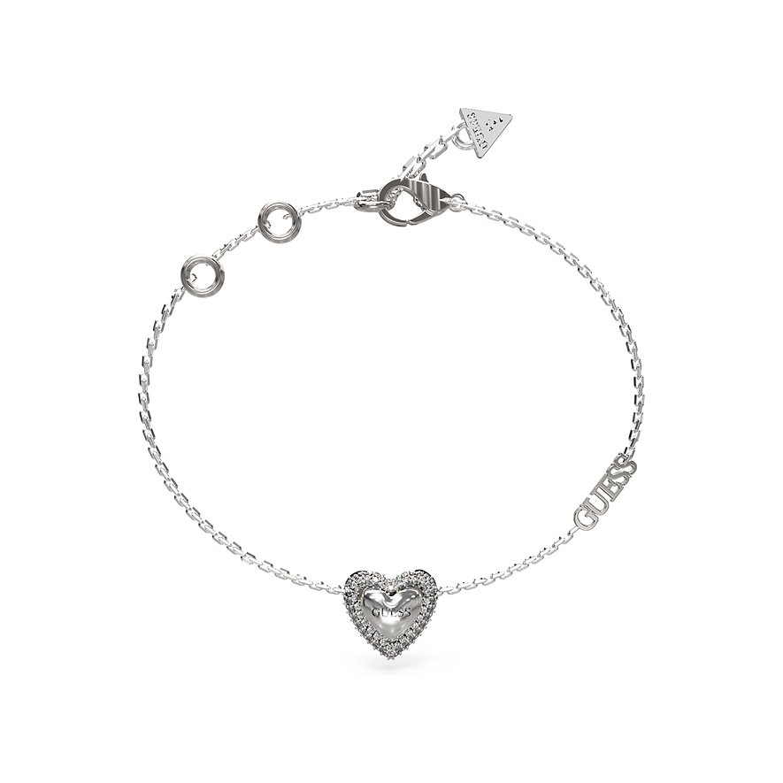 Guess Armband, Damen, Edelstahl, silber