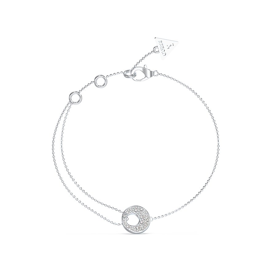 Guess Armband, Damen, Edelstahl, silber