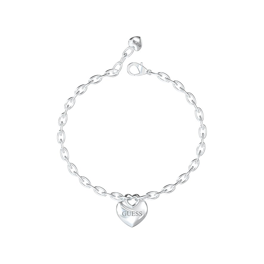 Guess Armband, Damen, Edelstahl, silber