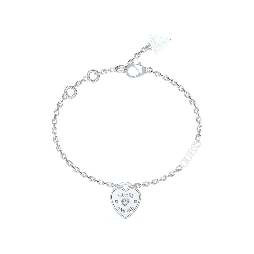Guess Armband, Damen, Edelstahl, silber