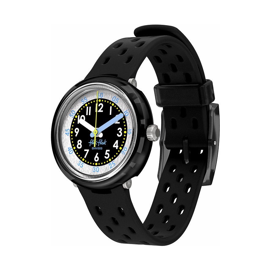 Flik Flak Kinderuhr 2503 FLIK FLAK BUBBLY HOURS FCNP001, Mädchen, Jungen, Kunststoff, Armband: Silikon, Quarz, analog