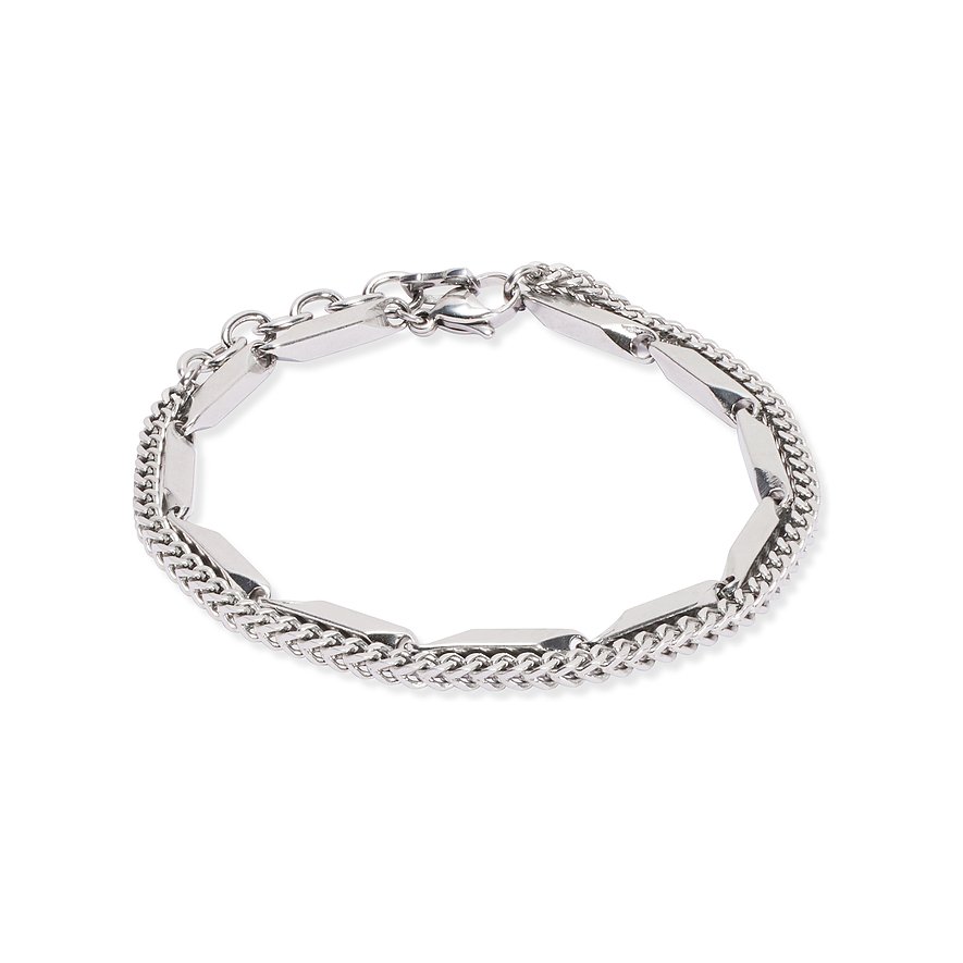 Coeur de Lion Armband, Damen, Edelstahl, silber