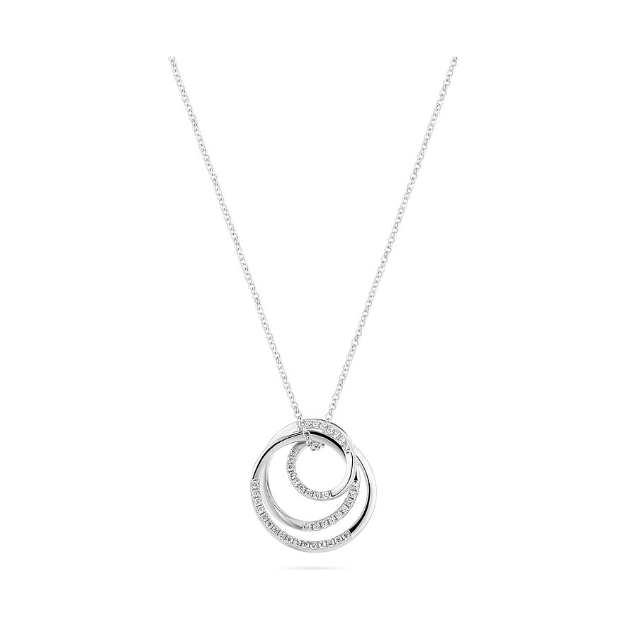 Sif Jakobs Jewellery Kette, Zirkonia, Damen, 925er Silber, silber