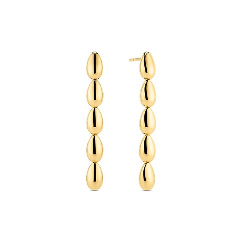 Sif Jakobs Jewellery Ohrringe aus 925er Silber mit Zirkonia, tropfenförmig.