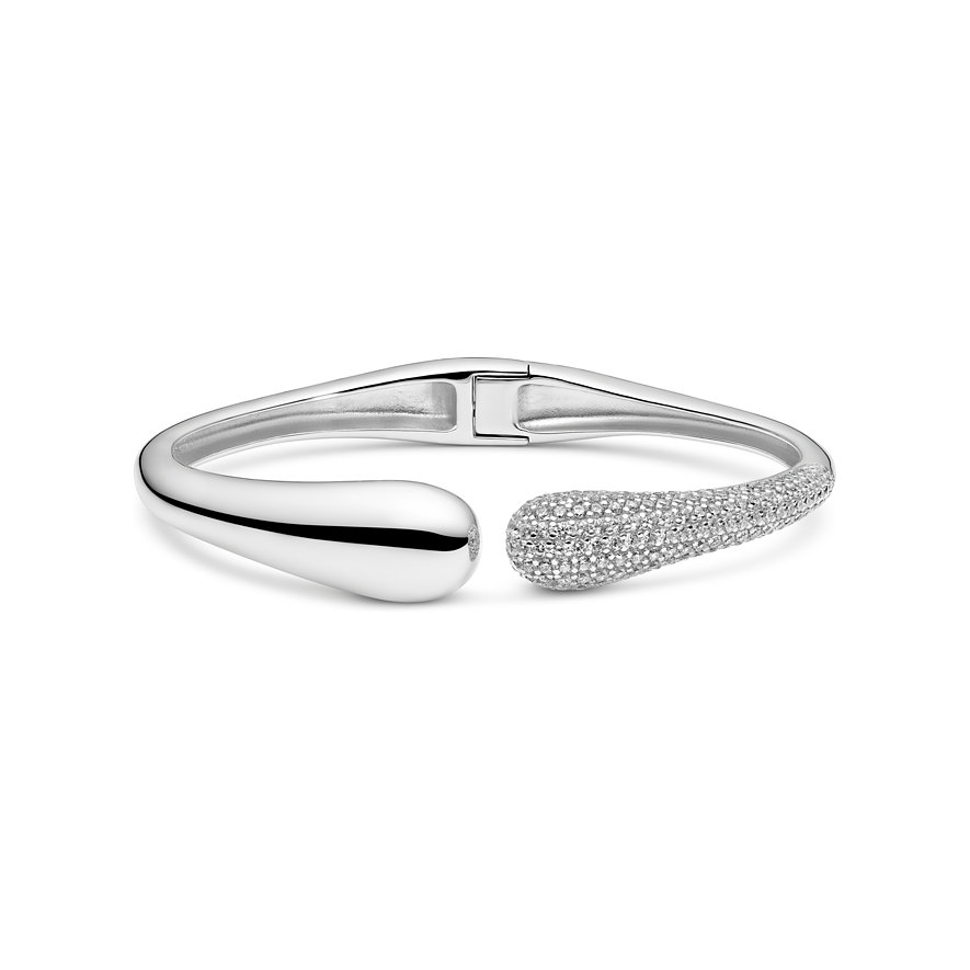 Sif Jakobs Jewellery Armreif, Zirkonia, Damen, 925er Silber, silber