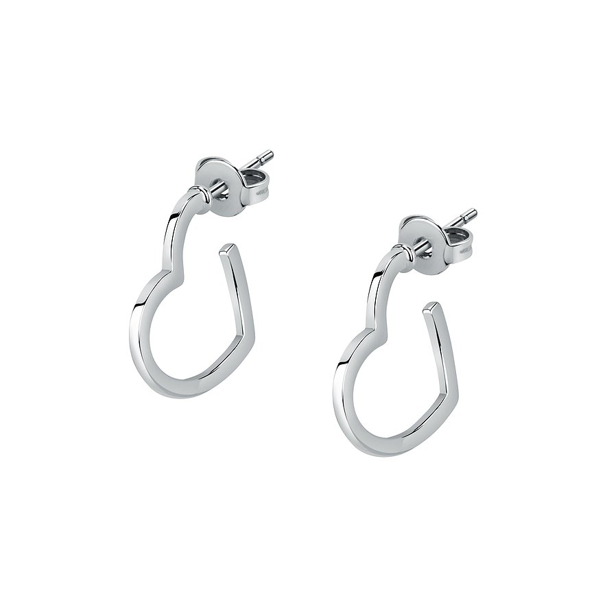 2. Chance - CHRIST Creolen, Damen, 925er Silber, recycelt, silber