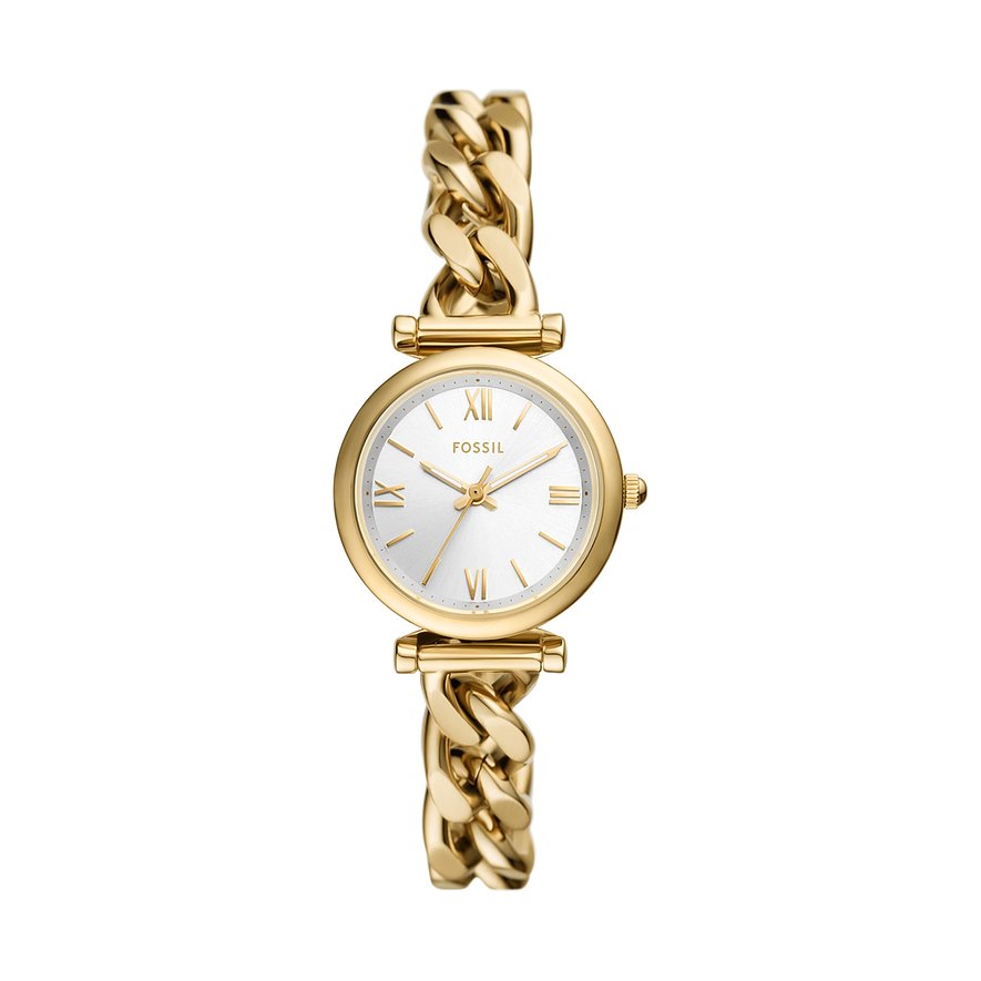 2. Chance - Fossil Damenuhr ES5329, Damen, Edelstahl, Armband: Edelstahl, Quarz, analog