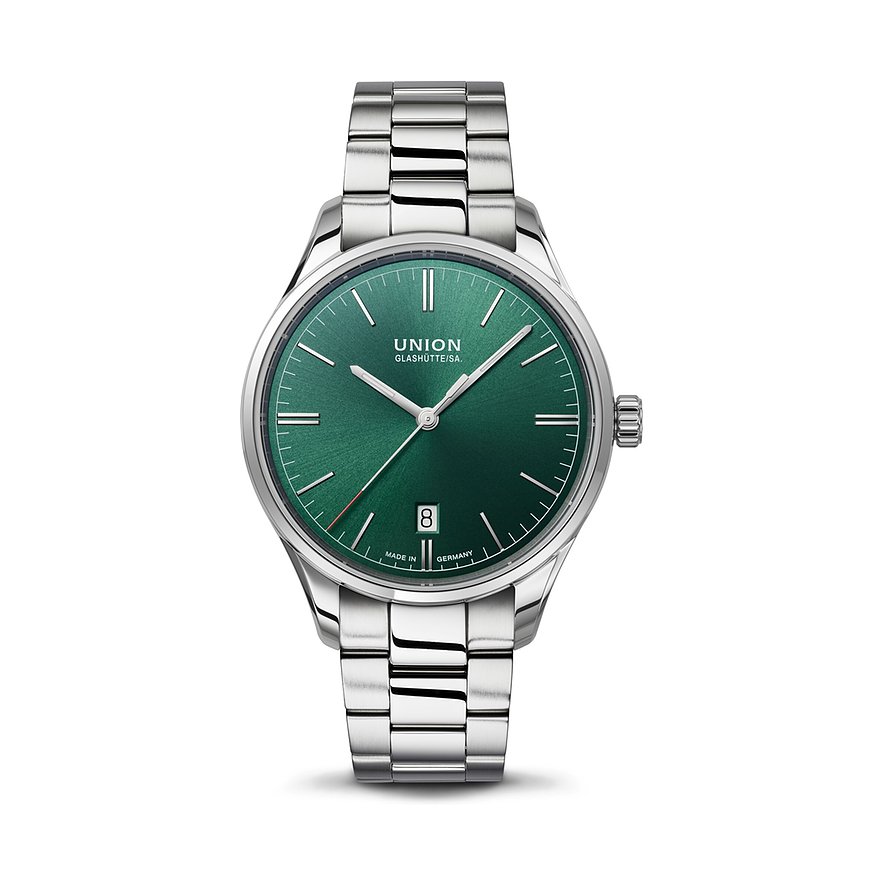 Union Glashütte Unisexuhr Viro D0174071109100, Unisex, Edelstahl, Armband: Edelstahl, Automatik, analog