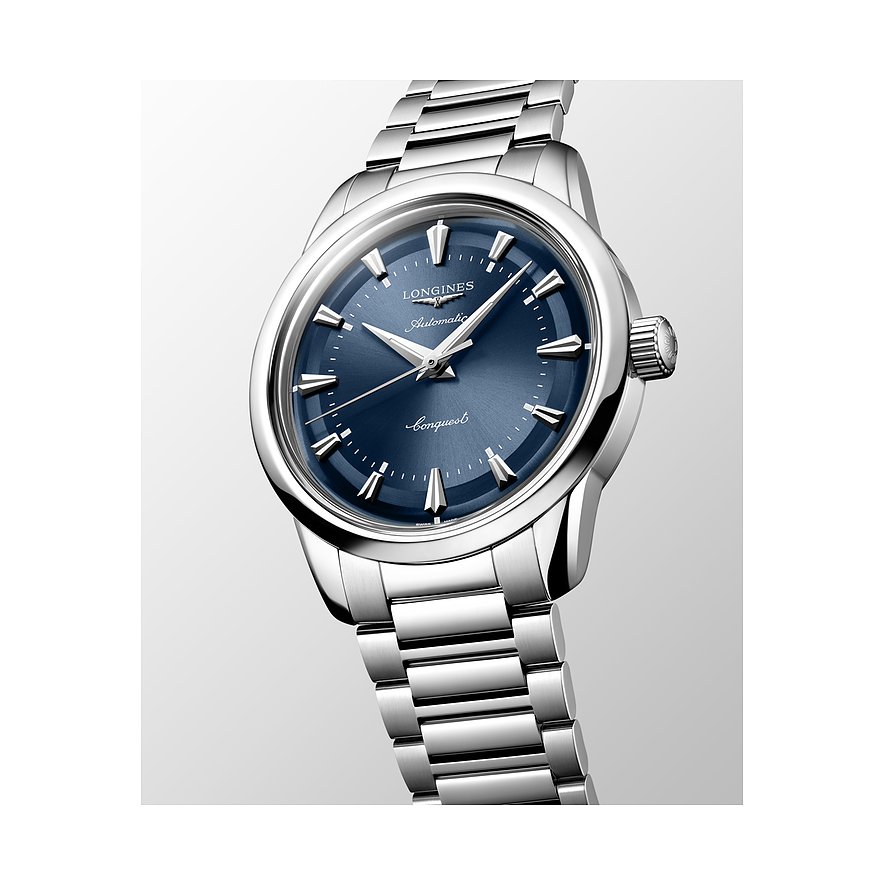 Nahaufnahme der Longines Herrenuhr 