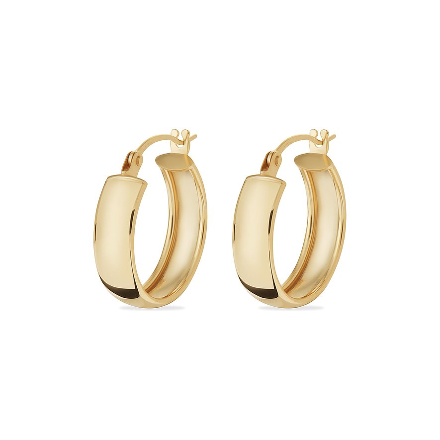 2. Chance - CHRIST Creolen, Damen, 375er Gelbgold, gelbgold