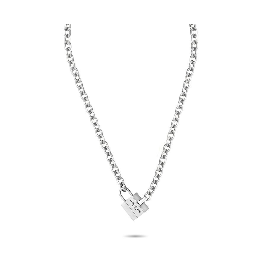Liebeskind Kette, Damen, Edelstahl, silber