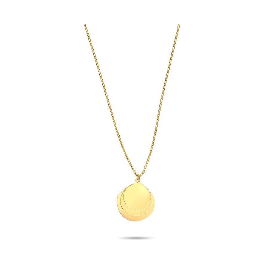 Liebeskind Kette, Damen, Edelstahl, gelbgold