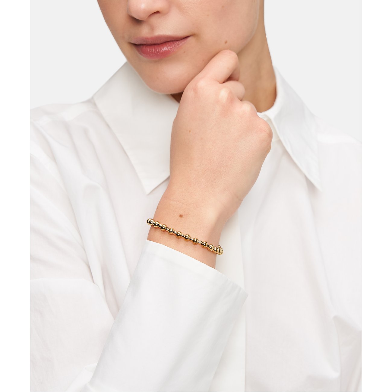 Tamaris Armband aus Edelstahl mit Kugeln.