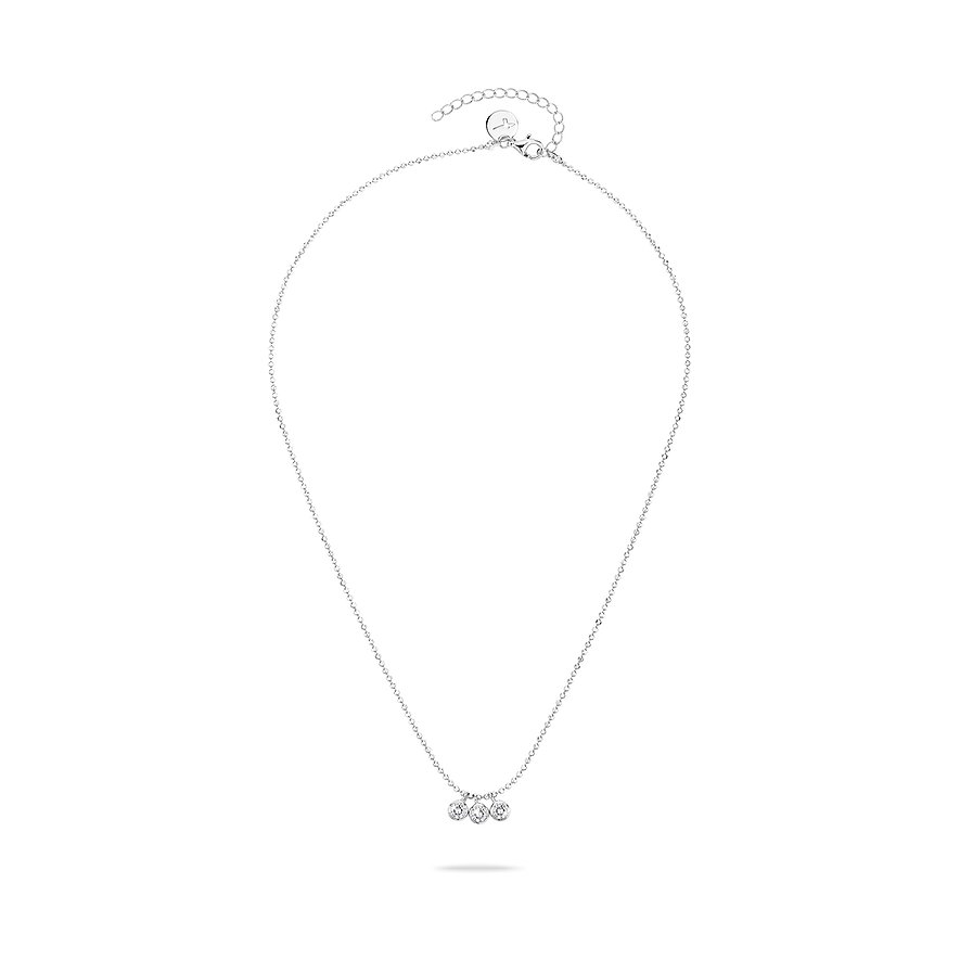 Tamaris halsband i 925 silver med tre zirkoner.