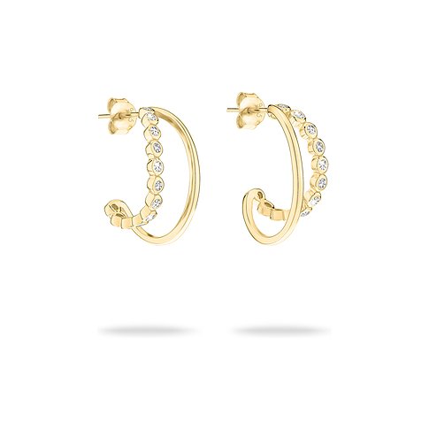 Tamaris örhängen i 925 sterling silver med zirkoniastenar.