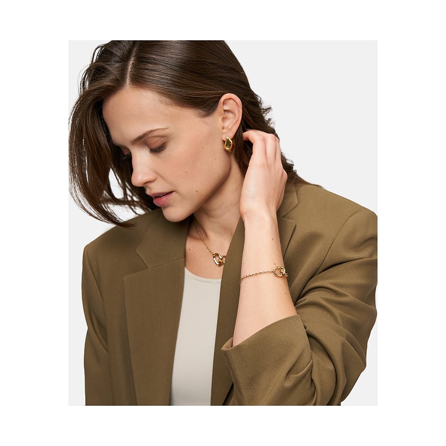 Tamaris Armband aus Edelstahl mit Glieder-Design.