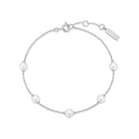 Ania Haie Armband aus 925er Silber mit Perlen.
