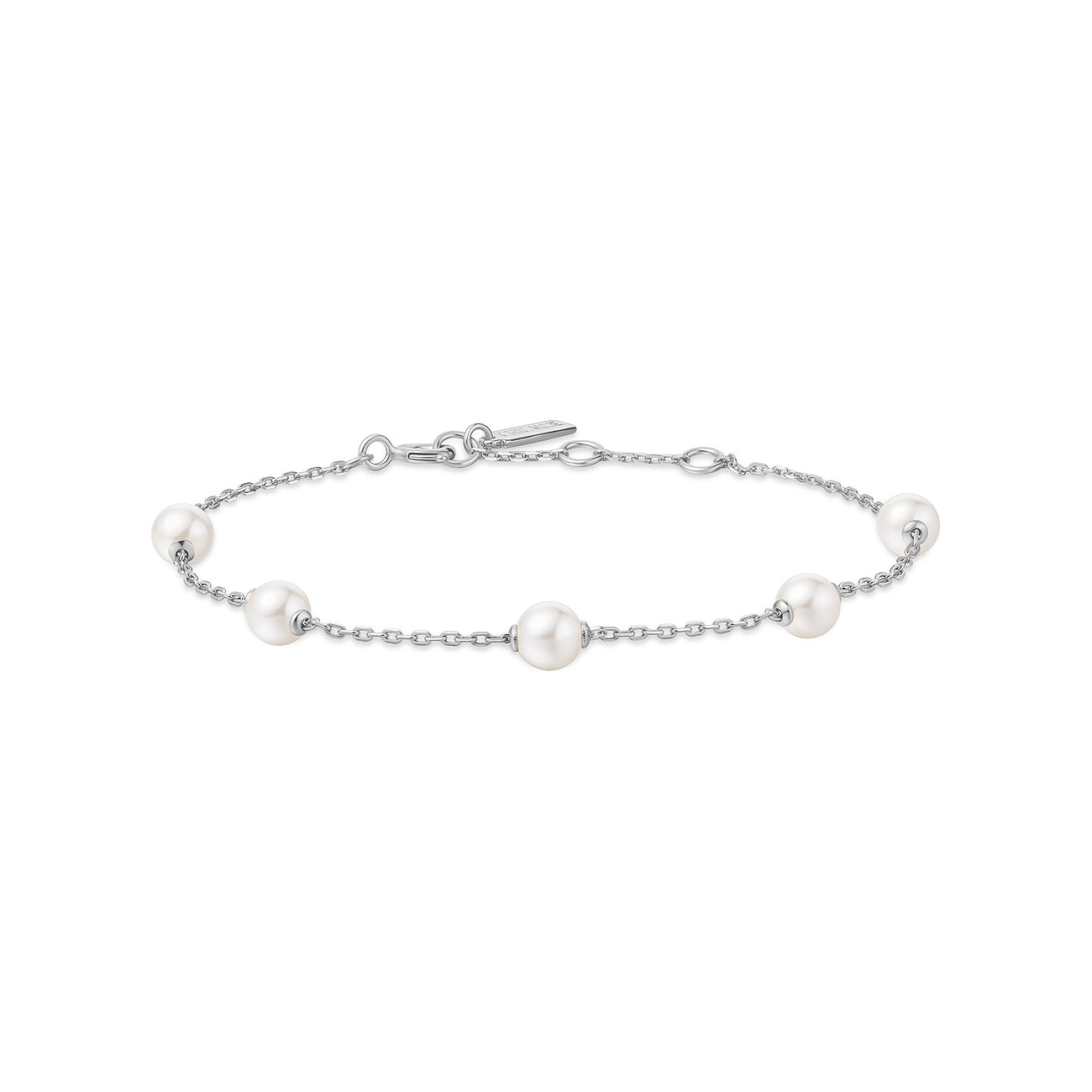 Ania Haie Armband aus 925er Silber mit Perlen.