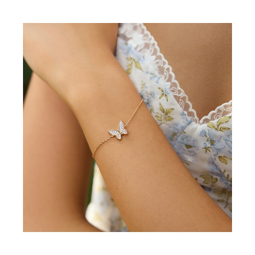 Ania Haie Armband aus 925er Silber mit Zirkonia.