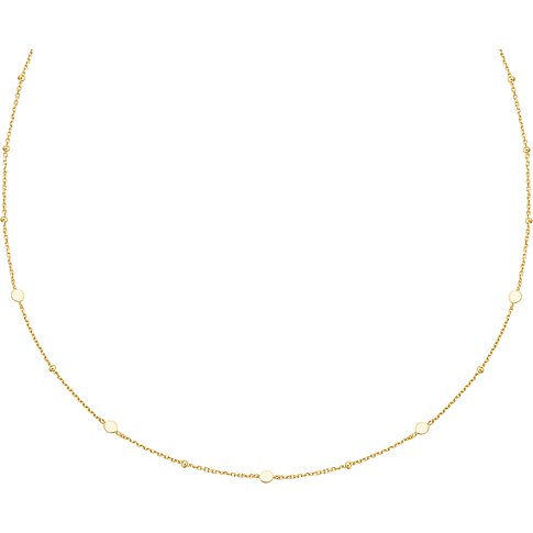 Ania Haie Halsschmuck aus 925er Silber mit runden Anhängern.