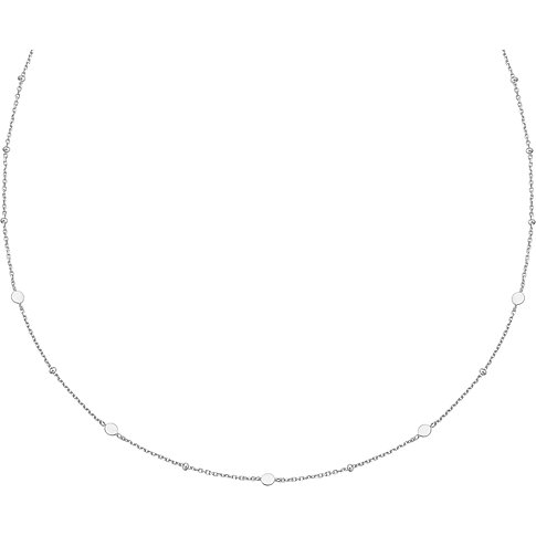 Ania Haie Halsschmuck aus 925er Silber mit runden Anhängern und Kugeln.