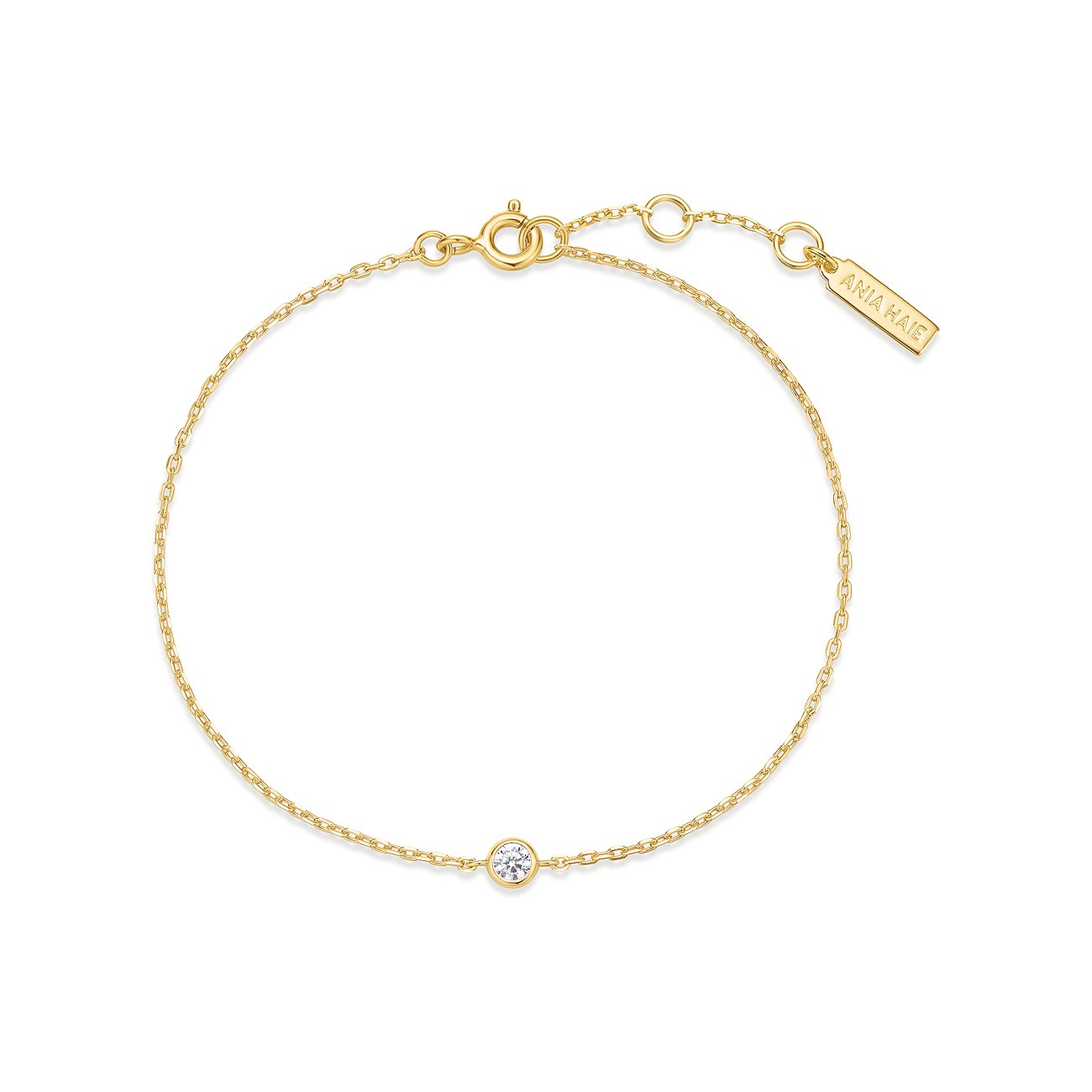 Ania Haie Armband aus 925er Silber mit Zirkonia.