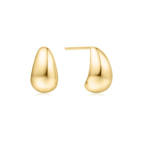 Ania Haie Ohrringe aus 925er Silber, tropfenförmig.