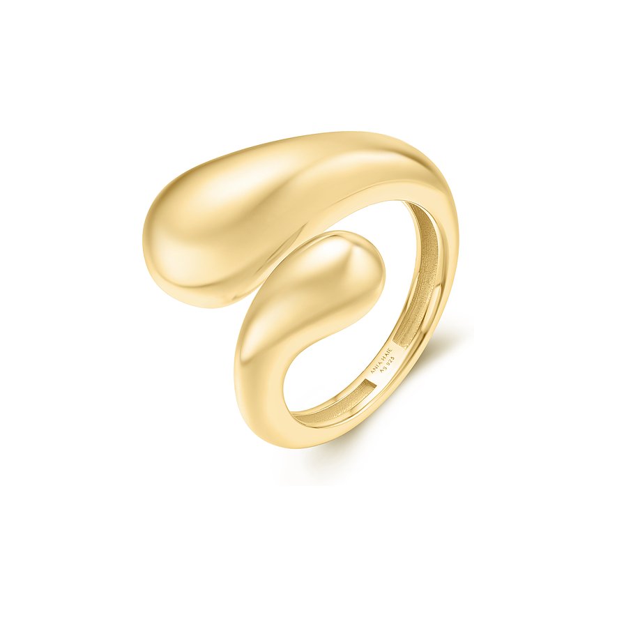 Ania Haie Ring aus 925er Silber, goldfarben.