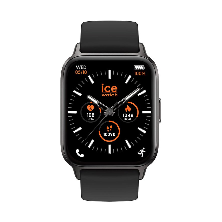 ICE Watch Smartwatch 024104, Damen, Aluminium, Armband: Silikon