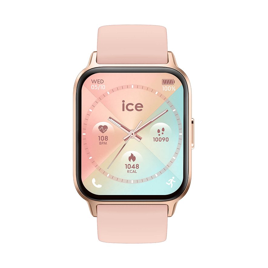 ICE Watch Smartwatch 024305, Damen, Aluminium, Armband: Silikon