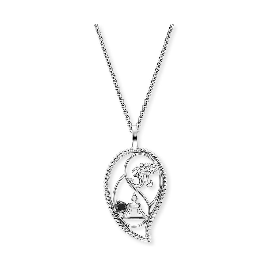 Engelsrufer Kette SS25, Zirkonia, Damen, 925er Silber, silber